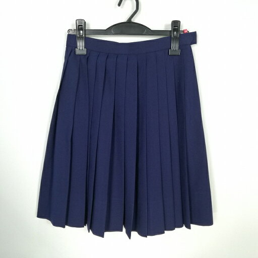 スクールスカート 夏物 w63-丈53 紺 中学 高校 プリーツ 学生服 制服 女子 中古 HK0225 スクールスカート 夏物 w63-丈53 紺 中学 高校 プリーツ 学生服 制服 女子 中古 HK0225