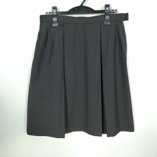 スクールスカート 大きいサイズ 夏物 w75-丈56 ストライプ 中学 高校 プリーツ 学生服 制服 女子 中古 HK0254 スクールスカート 大きいサイズ 夏物 w75-丈56 ストライプ 中学 高校 プリーツ 学生服 制服 女子 中古 HK0254