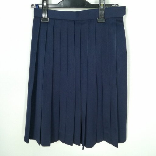 スクールスカート 冬物 w60-丈54 紺 中学 高校 プリーツ 学生服 制服 女子 中古 HK0323 スクールスカート 冬物 w60-丈54 紺 中学 高校 プリーツ 学生服 制服 女子 中古 HK0323