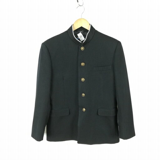 学生服 学ラン 170A 男子 トンボ 上着 丸洗い可 ウール混 標準型学生服 ラウンドカラー カシドス 黒 中古 ランクC a3 JJ6734 学生服 学ラン 170A 男子 トンボ 上着 丸洗い可 ウール混 標準型学生服 ラウンドカラー カシドス 黒 中古 ランクC a3 JJ6734