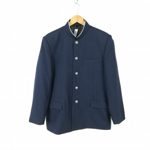 学生服 学ラン 180A 男子 上着 ウール混 ラウンドカラー サージ 紺 中古 ランクC a3 JJ6738 学生服 学ラン 180A 男子 上着 ウール混 ラウンドカラー サージ 紺 中古 ランクC a3 JJ6738