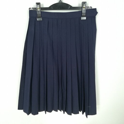 スクールスカート 夏物 w60-丈59 紺 中学 高校 プリーツ 学生服 制服 女子 中古 HK0881 スクールスカート 夏物 w60-丈59 紺 中学 高校 プリーツ 学生服 制服 女子 中古 HK0881