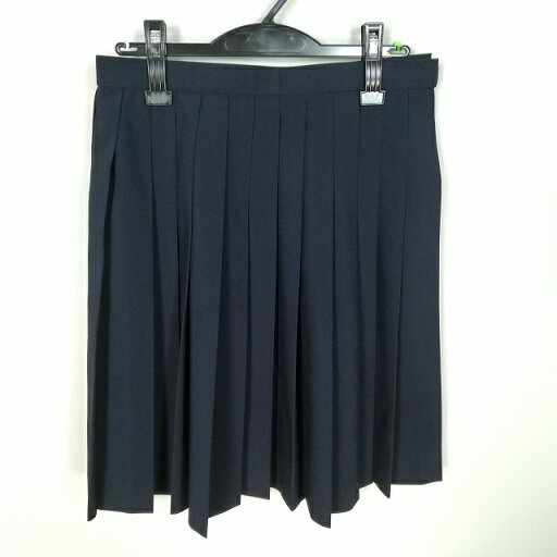 スクールスカート 夏物 w66-丈54 紺 中学 高校 プリーツ 学生服 制服 女子 中古 HK0885 スクールスカート 夏物 w66-丈54 紺 中学 高校 プリーツ 学生服 制服 女子 中古 HK0885
