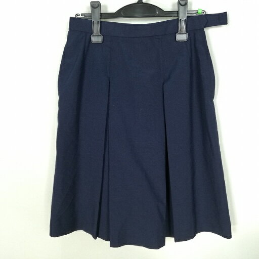 スクールスカート 夏物 w66-丈59 紺 中学 高校 プリーツ 学生服 制服 女子 中古 HK0956 スクールスカート 夏物 w66-丈59 紺 中学 高校 プリーツ 学生服 制服 女子 中古 HK0956