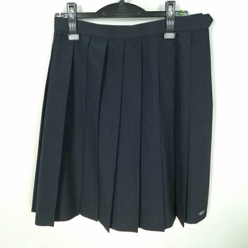 スクールスカート 夏物 w66-丈54 紺 中学 高校 プリーツ 学生服 制服 女子 中古 HK0961 スクールスカート 夏物 w66-丈54 紺 中学 高校 プリーツ 学生服 制服 女子 中古 HK0961