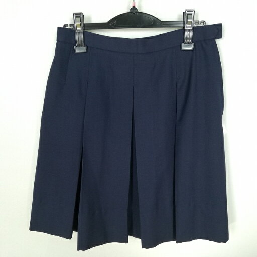 スクールスカート 大きいサイズ 冬物 w72-丈50 紺 中学 高校 プリーツ 学生服 制服 女子 中古 HK1007 スクールスカート 大きいサイズ 冬物 w72-丈50 紺 中学 高校 プリーツ 学生服 制服 女子 中古 HK1007