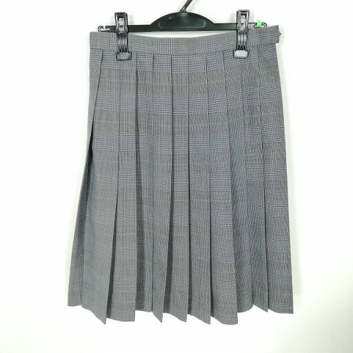 スクールスカート 夏物 w66-丈62 チェック 中学 高校 プリーツ 学生服 制服 女子 中古 HK1035 スクールスカート 夏物 w66-丈62 チェック 中学 高校 プリーツ 学生服 制服 女子 中古 HK1035