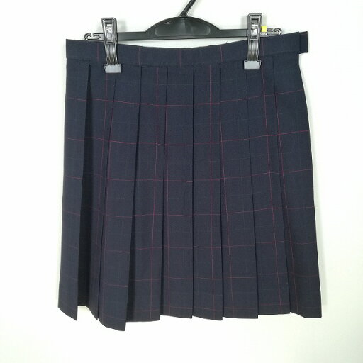 スクールスカート 夏物 w69-丈53 チェック 中学 高校 プリーツ 学生服 制服 女子 中古 HK1062 スクールスカート 夏物 w69-丈53 チェック 中学 高校 プリーツ 学生服 制服 女子 中古 HK1062