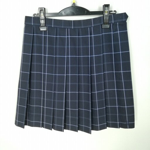 スクールスカート 夏物 w69-丈48 チェック 中学 高校 プリーツ 学生服 制服 女子 中古 HK1069 スクールスカート 夏物 w69-丈48 チェック 中学 高校 プリーツ 学生服 制服 女子 中古 HK1069