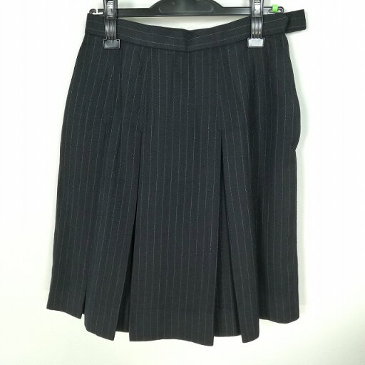 スクールスカート 冬物 w66-丈54 ストライプ 熊本九州学院中学高校 プリーツ 学生服 制服 女子 中古 HK1778 スクールスカート 冬物 w66-丈54 ストライプ 熊本九州学院中学高校 プリーツ 学生服 制服 女子 中古 HK1778