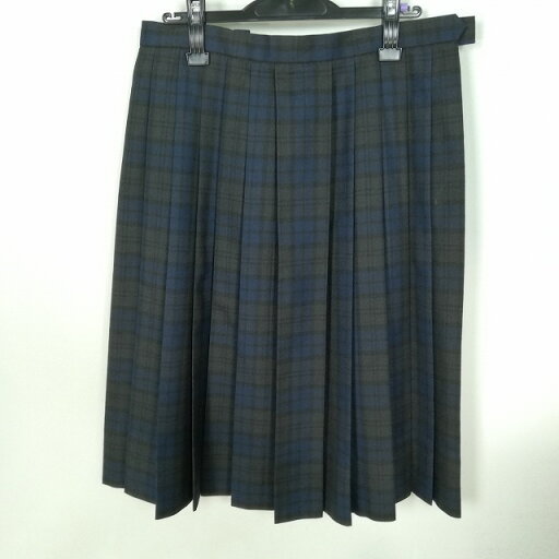 スクールスカート 大きいサイズ 冬物 w75-丈67 チェック 中学 高校 プリーツ 学生服 制服 女子 中古 HK1806 スクールスカート 大きいサイズ 冬物 w75-丈67 チェック 中学 高校 プリーツ 学生服 制服 女子 中古 HK1806