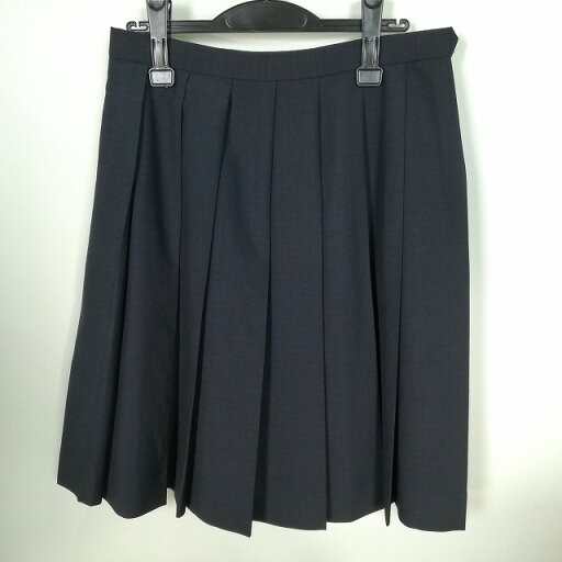 スクールスカート 夏物 w69-丈59 紺 中学 高校 プリーツ 学生服 制服 女子 中古 HK1867 スクールスカート 夏物 w69-丈59 紺 中学 高校 プリーツ 学生服 制服 女子 中古 HK1867