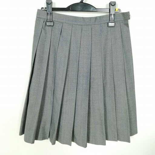 スクールスカート 冬物 w69-丈57 ストライプ 中学 高校 プリーツ 学生服 制服 女子 中古 HK1924 スクールスカート 冬物 w69-丈57 ストライプ 中学 高校 プリーツ 学生服 制服 女子 中古 HK1924