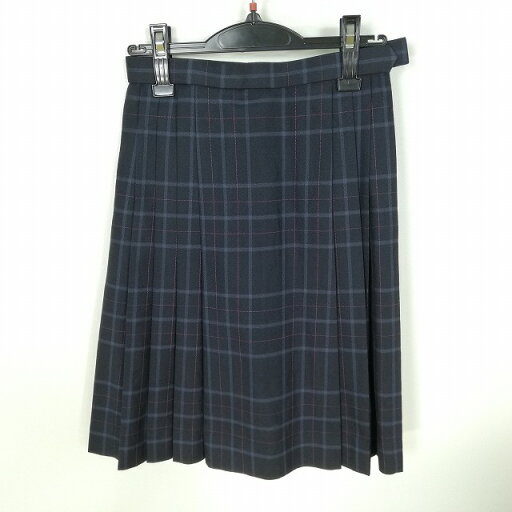 スクールスカート 冬物 w60-丈56 チェック 東京日本大学鶴が丘高校 プリーツ 学生服 制服 女子 中古 HK1934 スクールスカート 冬物 w60-丈56 チェック 東京日本大学鶴が丘高校 プリーツ 学生服 制服 女子 中古 HK1934