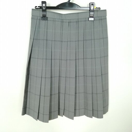 スクールスカート 夏物 w69-丈57 チェック 中学 高校 プリーツ 学生服 制服 女子 中古 HK1981 スクールスカート 夏物 w69-丈57 チェック 中学 高校 プリーツ 学生服 制服 女子 中古 HK1981