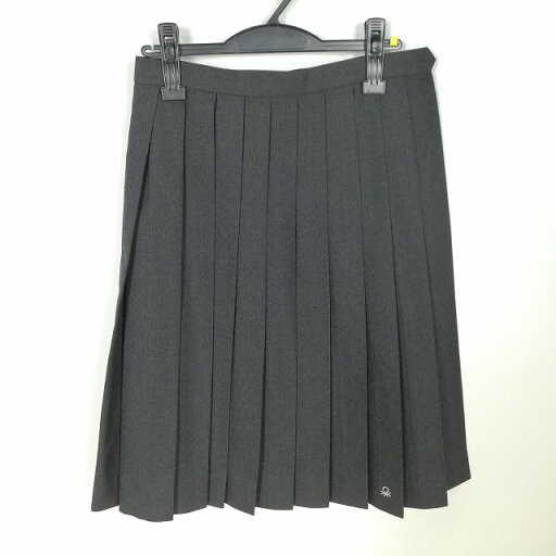 スクールスカート 冬物 w69-丈64 グレー 中学 高校 プリーツ 学生服 制服 女子 中古 HK4757 スクールスカート 冬物 w69-丈64 グレー 中学 高校 プリーツ 学生服 制服 女子 中古 HK4757