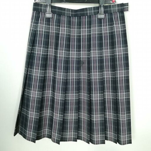 スクールスカート 夏物 w63-丈58 チェック 中学 高校 プリーツ 学生服 制服 女子 中古 HK9858 スクールスカート 夏物 w63-丈58 チェック 中学 高校 プリーツ 学生服 制服 女子 中古 HK9858
