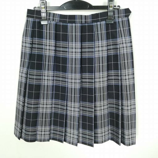 スクールスカート 夏物 w66-丈54 チェック 中学 高校 プリーツ 学生服 制服 女子 中古 HK2176 スクールスカート 夏物 w66-丈54 チェック 中学 高校 プリーツ 学生服 制服 女子 中古 HK2176