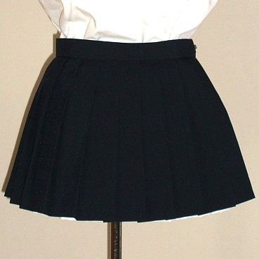夏・紺プリーツスカート(25cm丈)tam_s_0001
