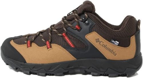 【あす楽】Columbia Saber 5 Low Outdry Wide BARK/MOUNTAIN RED YI4204-288コロンビア セイバー 5 ロウ アウトドライ ワイド バーク/マウンテンレッド