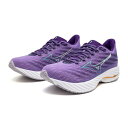 【あす楽】MIZUNO WAVE RIDER 28 SW(WMNS)ミズノ ウェーブライダー28 スーパーワイド(ウィメンズ)J1GD240673 パープル/ラ...