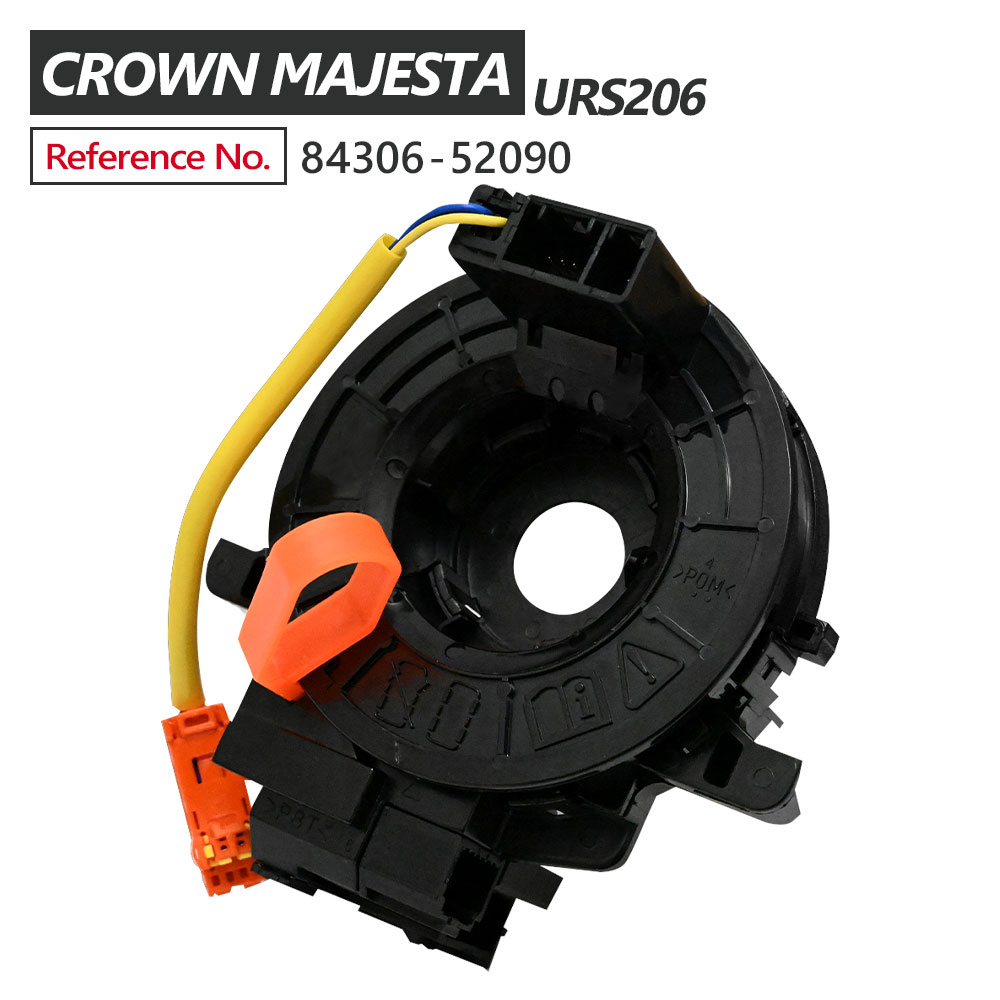 【期間限定！10％OFFクーポン配布中！】 クラウンマジェスタ USR206 スパイラルケーブル 84306-52090 パーツ トヨタクラウン CROWN 補修 トヨタ リペア 修理 補修パーツ 補修部品 TOYOTA