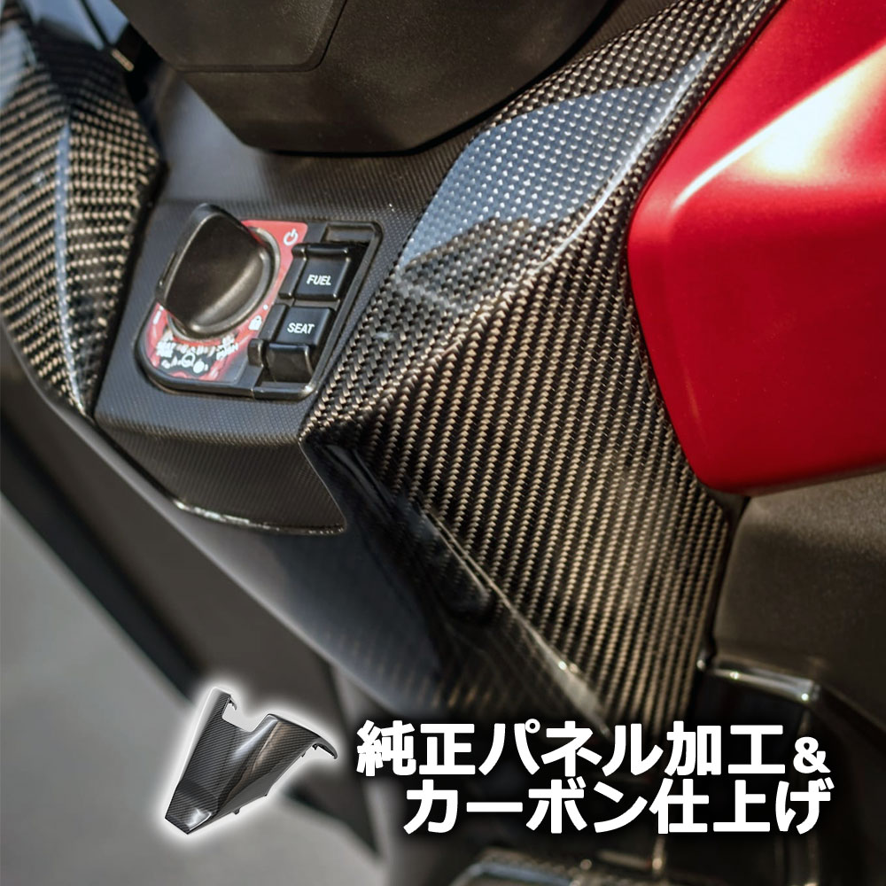 カバーネックガード カーボン フォルツァ 250 MF15 MF17 FORZA 新型フォルツァ USDM JDM ネオスタイル ホンダ フォルツア フロント 2021 ビクスク carbon ストリート レーシング 仕様