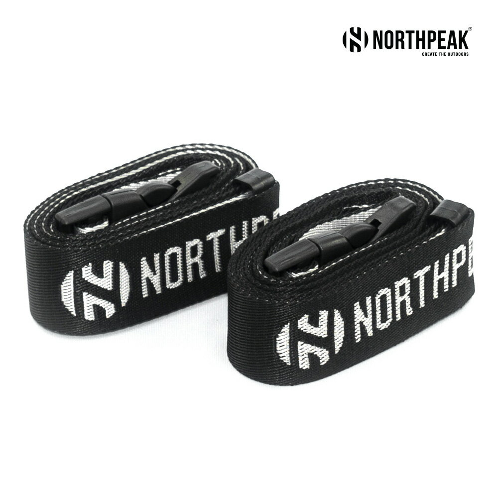 ノースピーク NOPK COMPACT STRAP - BLACK 韓国ブランド コンプレッション バンド パッキング ベルト 荷紐 ストラップ ベルト ブラッ...