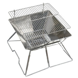 送料無料 焚き火台 ソロ アウトドア キャンプ コンパクト 軽量 焚火台 ファイアスタンド 折りたたみ 初心者 用品 道具 おすすめ ランキング 一式 セット 人気 鉄板 コンロ