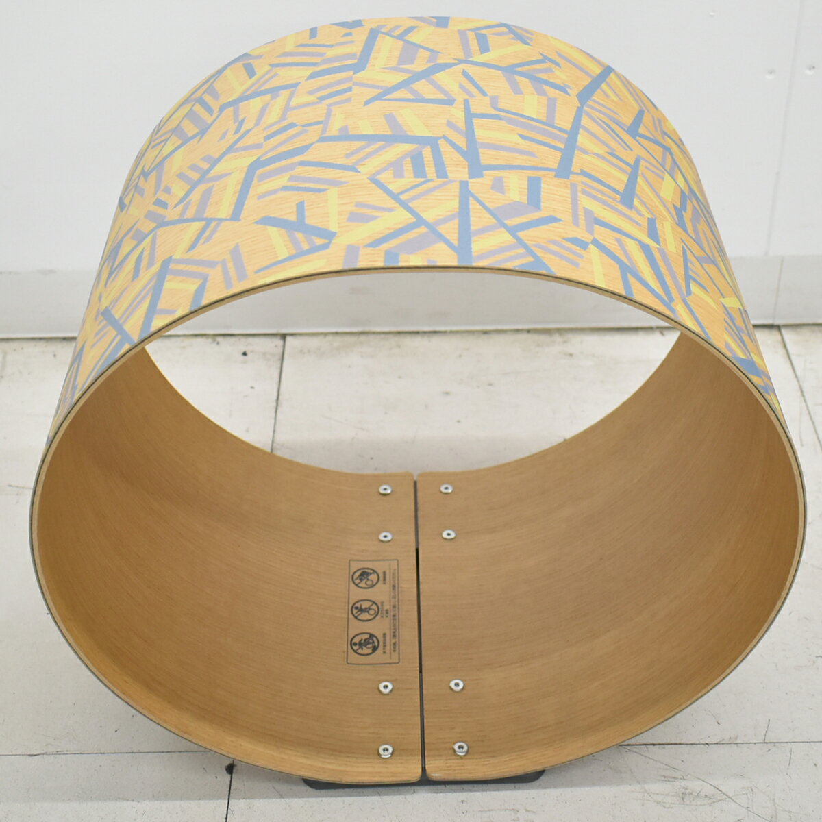 【中古】コクヨ　コルネ　木製スツール　クリスタル　幅428　2026021706【中古オフ...