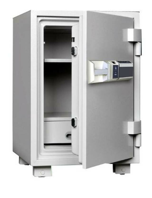 ダイヤセーフ 指紋タイプ耐火金庫 FP68-6 W452【新品】【代引き不可】