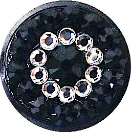 商品名：Swarovski Crystal Ring Home Button カラー：Jet×Crystal メーカー：RadikalxWorld Bling 使用方法に関しましては当商品の裏面がシールになっている為、iPhone/iPad...