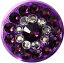 ڥեSwarovski Crystal Ring Home ButtonFuchsiaCrystaliPhone/iPadѥۡܥ