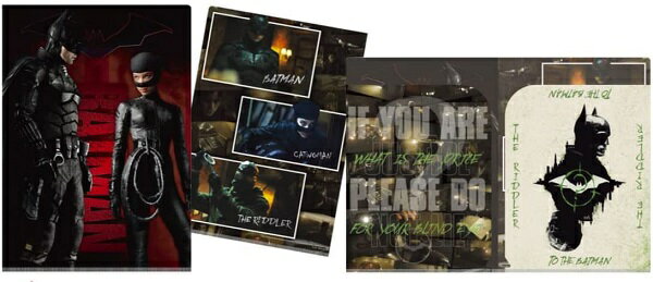 THE BATMAN-ザ・バットマン- IG-3796 Wポケットクリアファイル