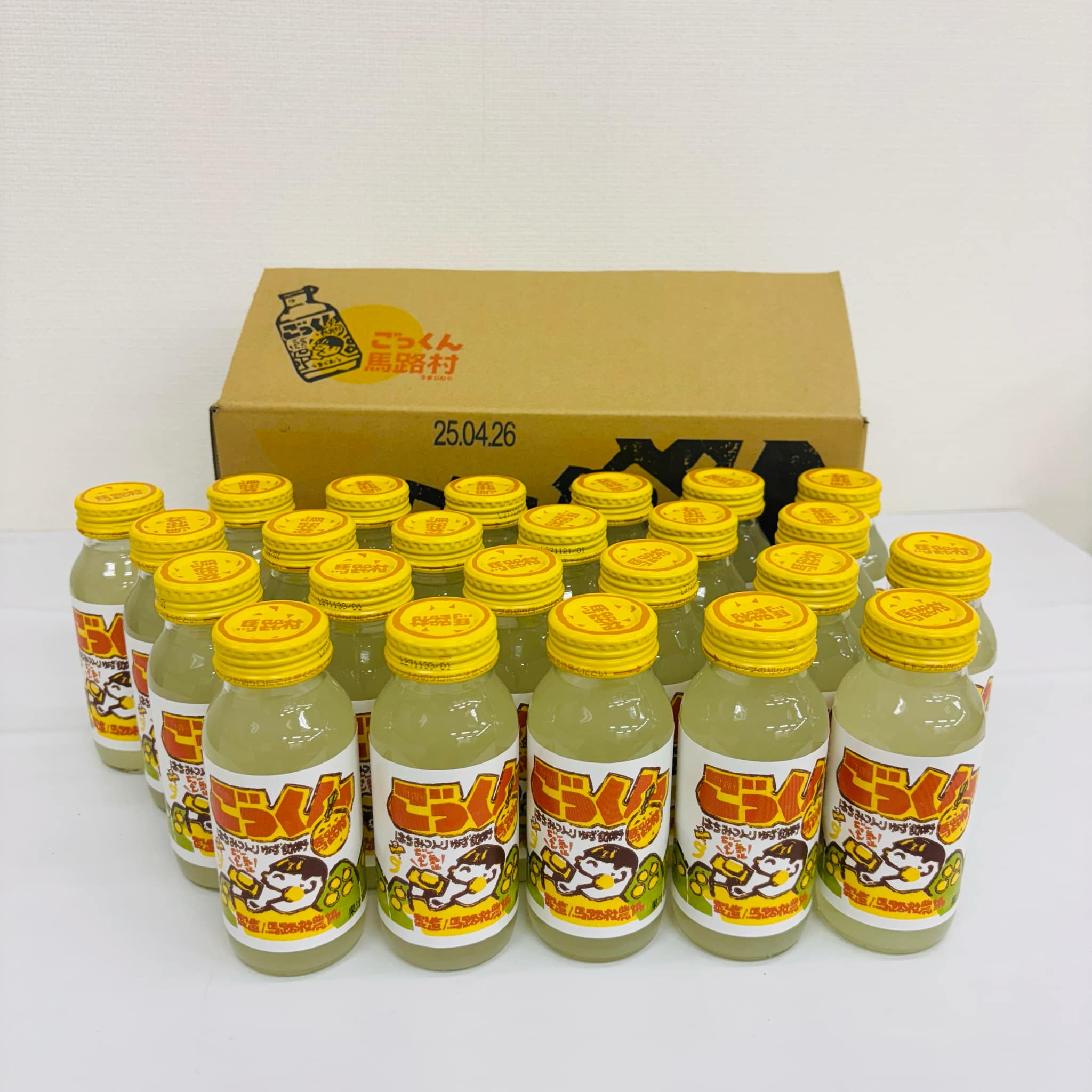 「めちゃ美味」ごっくん馬路村180ml×24本馬路村農協