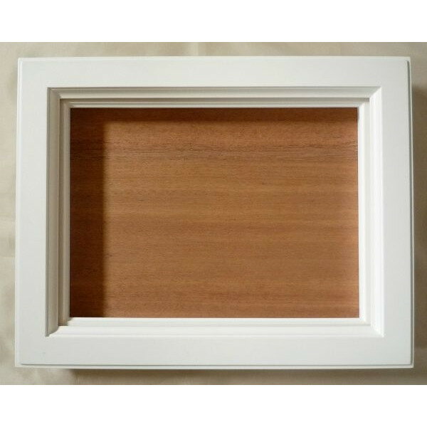 油絵 油彩額縁 A260 F12 白・ホワイト (アートフレーム）-新品