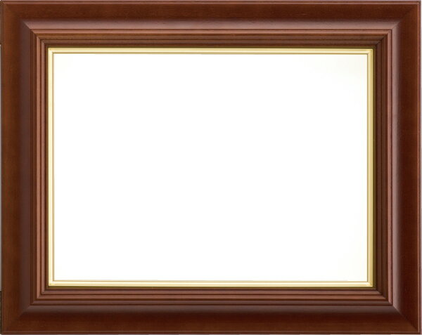 油彩額　油絵用額縁 7762 F3 ブラウン -新品