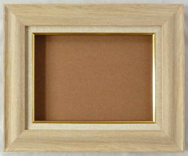 油絵用 額縁 (アート フレーム) アビエス S15号 ナチュラル DS -新品