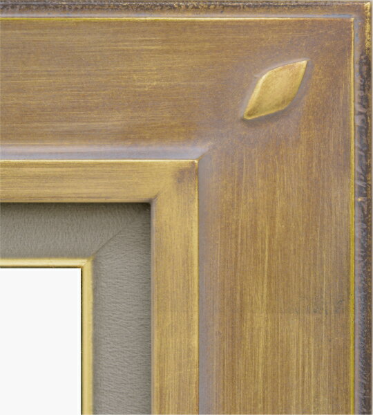 額縁 油絵額縁 油彩額縁 フレーム 7101 P6 金 ゴールド -新品 2