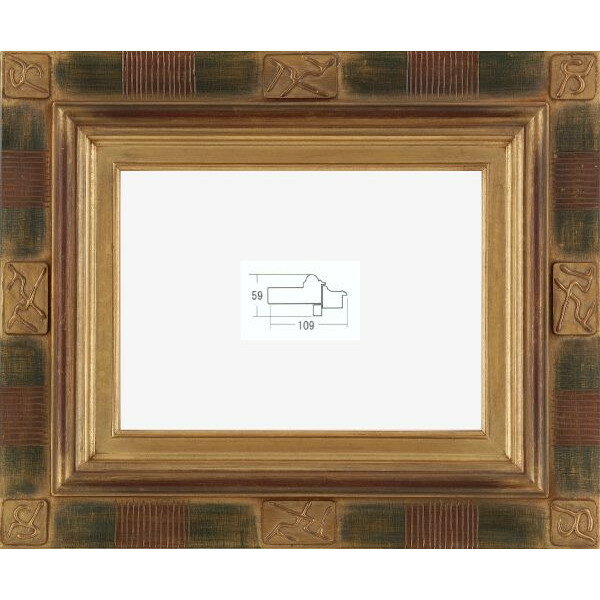油絵用 ハンドメイド額縁 6231 (Z-3型) F30 -新品