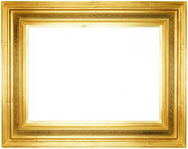 額縁 油彩額縁 油絵用額縁 珠回廊 SM 金 ゴールド -新品