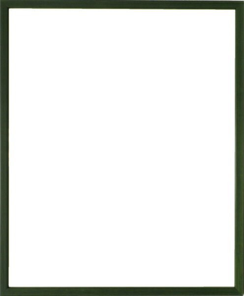 デッサン用 額縁 5767N 八ッ切(303X242mm) グリーン アクリル仕様 -新品