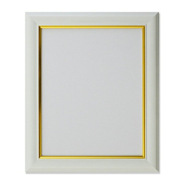デッサン用 額縁 P467 インチ(253X202mm) 白 ホワイト 木製 -新品