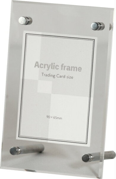 アートフレーム 色紙額 5352 アクリルフレーム トレーディングカード -新品