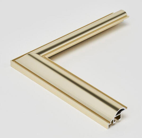 デッサン用額縁　アルミフレーム　HVM ゴールド　サイズ四ッ切