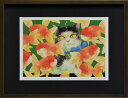 絵画 額装 デジタル版画 岩本夏樹 「よりどりみどり」 太子