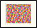 絵画 額装 デジタル版画 ai sayama 「ねこだらけ colorful」 太子