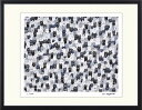 絵画 額装 デジタル版画 ai sayama 「ねこだらけ monotone」 太子