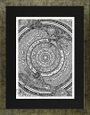 ジークレー版画 額装絵画 ROBERT EDWIN 「Disk」 大衣