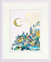 ジークレー版画 額装絵画 堀 乃布子 「夜な」 四ッ切
